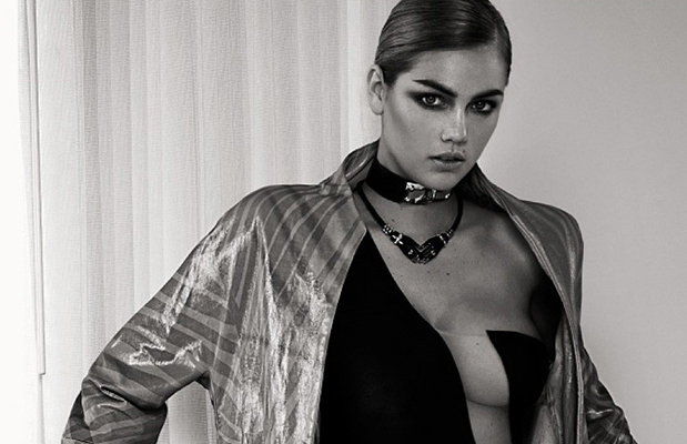 Kate Upton busts her way onto the cover of Vogue Brazil